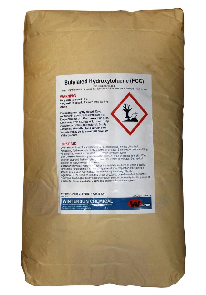 Butylated Hydroxy-Toluene (BHT)
